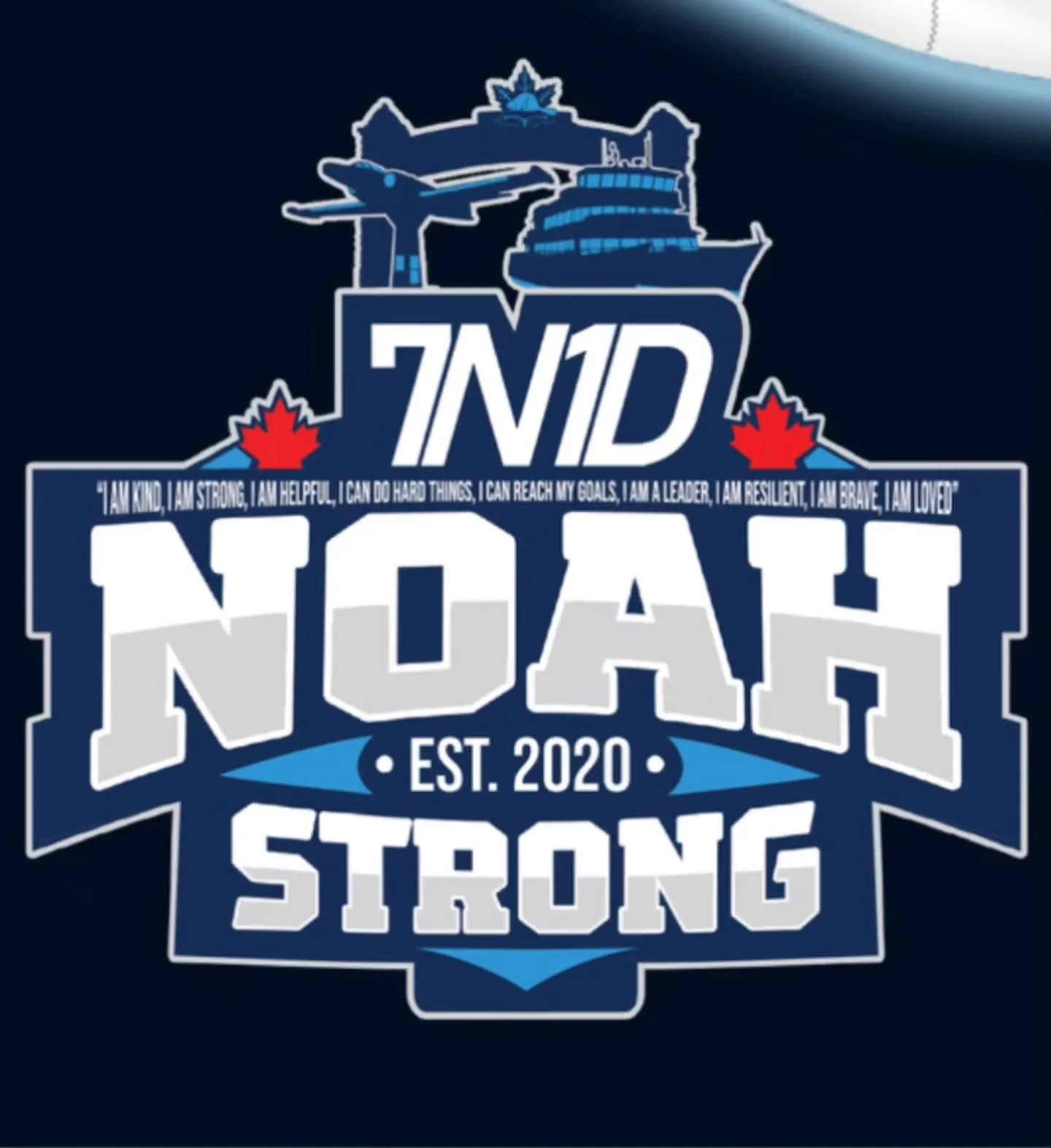 Evan Renette’s winning NoahStrong jersey design